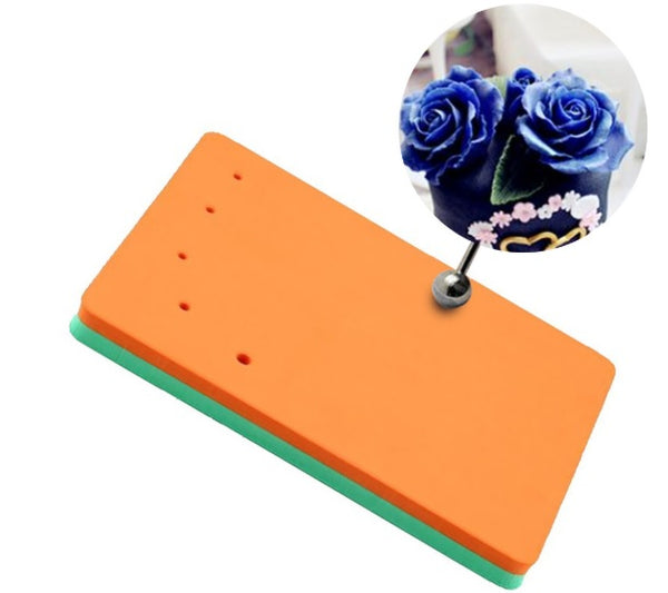 Foam pad for sugar flower modelling