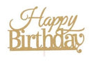 Happy Birthday cake topper