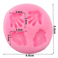 Baby hands and feet silicon mould