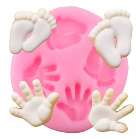 Baby hands and feet silicon mould
