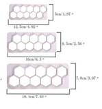 Hexagonal cutters (3 piece)