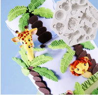 Jungle Animals silicon mould