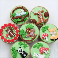 Large woodland animals silicon mould