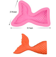 Mermaid tail silicon mould - small