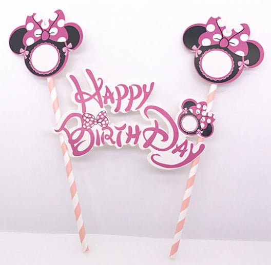 Mrs Mouse cake topper