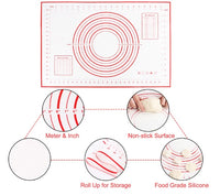 Non-stick silicon baking guide