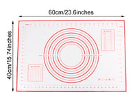 Non-stick silicon baking guide