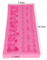 Ribbon & Roses Silicon Mould