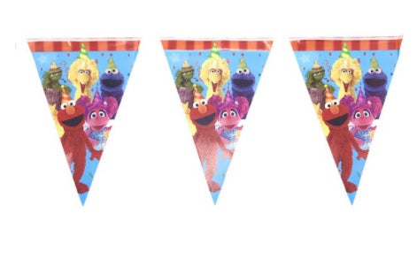 Sesame Street banner / bunting