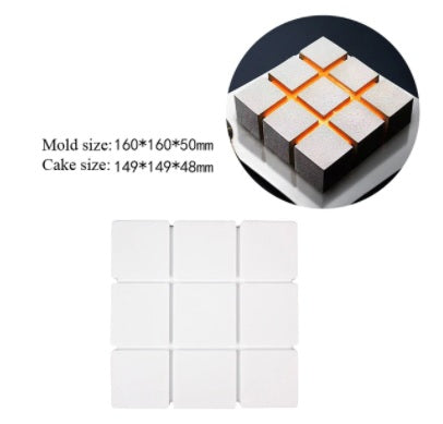 Square grid silicon tin - STR0009