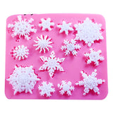 Snowflake silicon mould