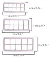 Square cutters (3 piece)