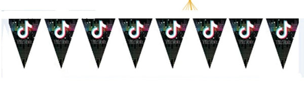 Tick Tock banner/bunting