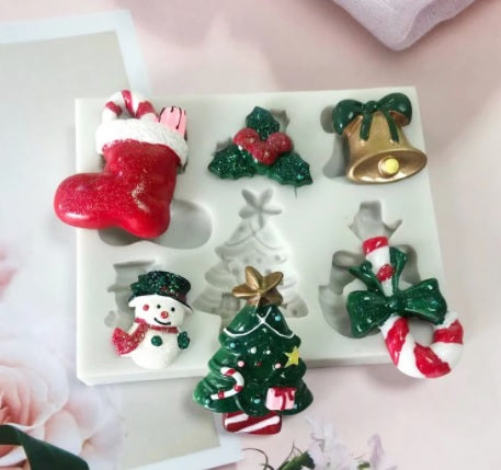 Christmas decoration silicon mould